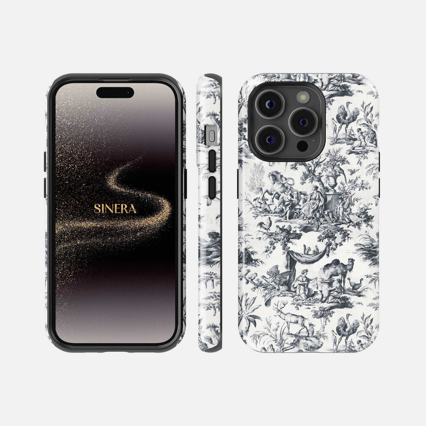 Olivia French Toile de Jouy Phone Case Phone Case